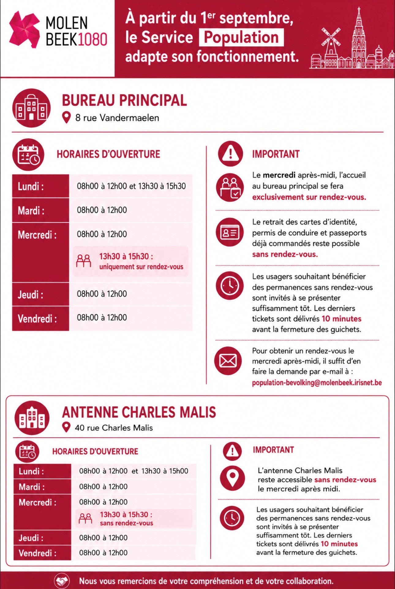 Horaires