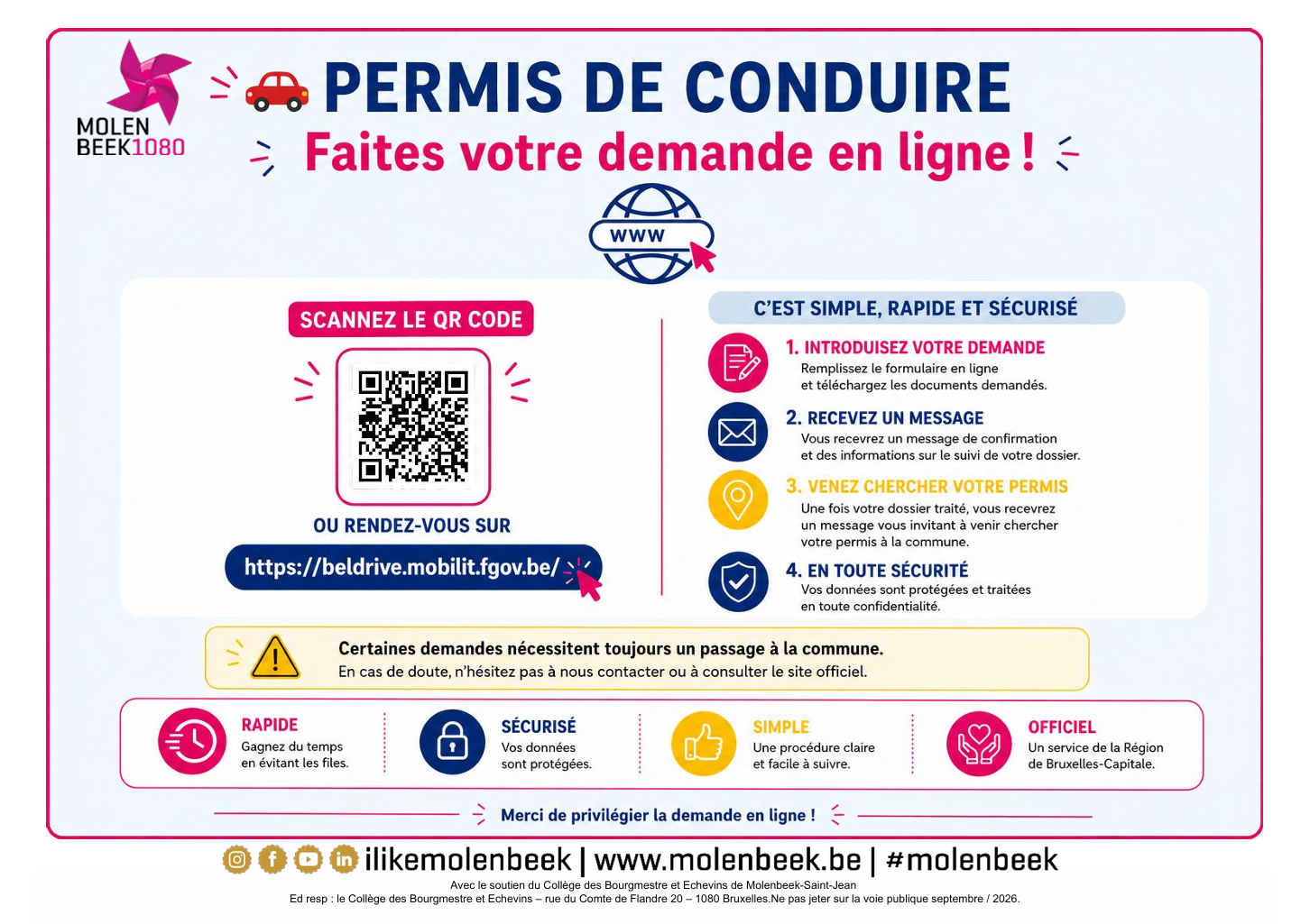 Permis online